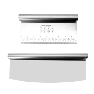 Utensilios de cocina para hornear, cortador de pan y pasteles de diferente tamaño, con escala de medición, cortador de masa de pastelería de acero inoxidable - Product Image 6