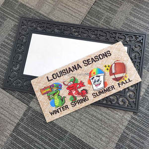 เสื่อต้อนรับยางแบบระเหิดธรรมดาสำหรับกลางแจ้ง - Product Image 5