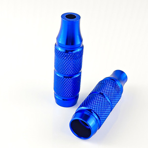 Reposapiés para Motocicleta Qiangye, Azules, de Aleación de Aluminio CNC, Antideslizantes, Modelo M8812 - Product Image 1