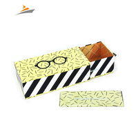 Vente en gros Boîte d'emballage de lunettes de soleil en papier couché avec tiroir en carton recyclable de haute qualité avec impression personnalisée pour lunettes
