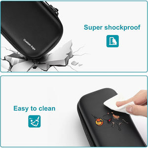 Estuche para lápices de 2 capas, estuche con cremallera EVA, organizador de almacenamiento de papelería de gran capacidad para útiles escolares y de oficina - Product Image 3