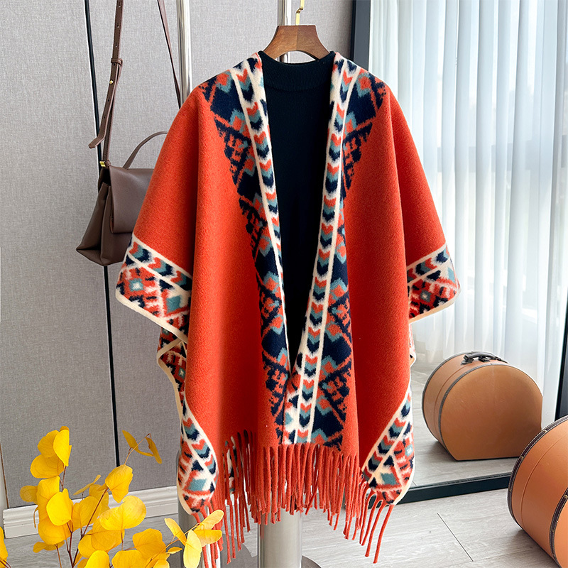 Ponchos For Women Travel Shawl Dayyearn Elegant Shawl Wraps Soft Open Front Poncho Sweater, Cross Travel Poncho Chale Pour Femme Chic