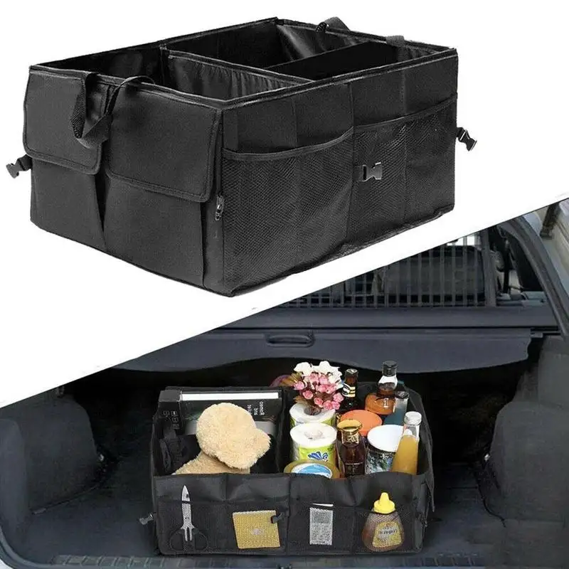 Vano pieghevole pieghevole Premium Cargo nero Suv pieghevole pieghevole scatola portaoggetti per bagagliaio dell'auto per auto