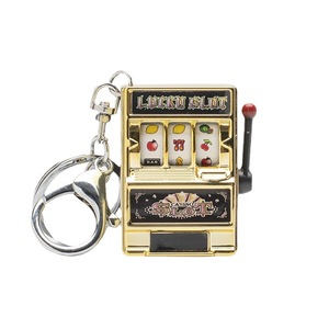 Mới Sang Trọng Mini Coin Arcade Khe Máy Casino Kid Đồ Chơi Xách Tay Phim Hoạt Hình 3D Trái Cây Cờ Bạc Trò Chơi Máy Đánh Bạc Keychain Số Lượng Lớn - Product Image 1