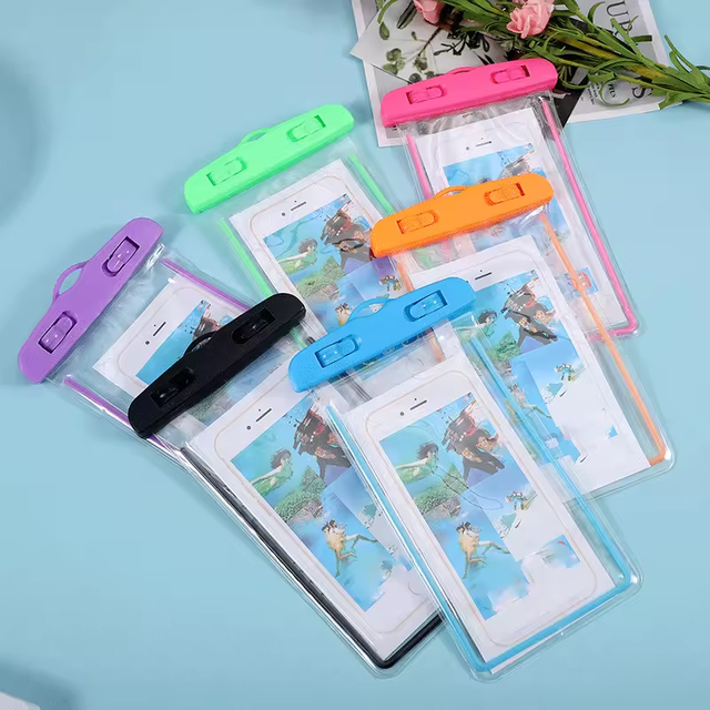 2024 New Sublimation Waterproof Swim Bag Phone Case for iPhone for Samsung All Models Waterproof Pouch Floating