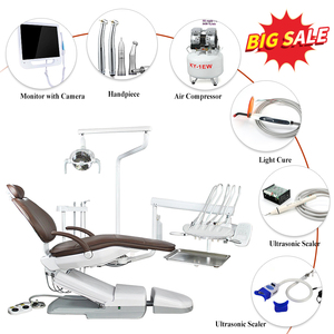 Desain unik diskon besar Built in scaler lampu LED kesehatan Monitor desinfeksi kursi gigi elektrik terbaik - Product Image 2