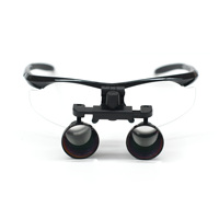 Galileo-flip up Type Dentist Dental Loupes Surgery Surgical Magnifier 3.5x Surgical Loupes With Head Light Lamp