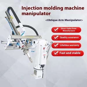 Manipulador de doble brazo para máquina de moldeo por inyección, recogida lateral tipo cantilever, componente PLC de aluminio, directo de fábrica - Product Image 5
