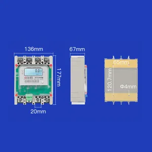 Boutique en ligne best-seller Compteur d'énergie électrique à grand écran 380V 160A Compteur d'énergie intelligent