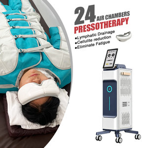 Botas de Compresión de Aire para Alivio del Dolor Muscular Vertical, Masajeador Corporal 3 en 1, Máquina de Presoterapia - Product Image 1