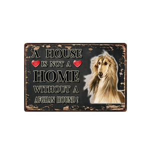 Mascotas <span class=keywords><strong>perro</strong></span> Pit Bull BullDog Husky boxeador signo <span class=keywords><strong>de</strong></span> Metal estaño cartel placa - Product Image 3