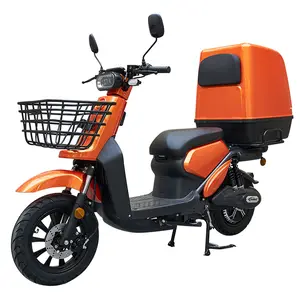 SKD CKD China Made 72V 1100W/1300W Food Delivery E Motorcycle 2 Wheel Electric Scooter Moped