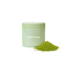 OEM personalizado de grado alimenticio 30g pequeña lata redonda de té Matcha polvo hermético caja de lata de Metal contenedor de embalaje con tapa de rosca - Product Image 1