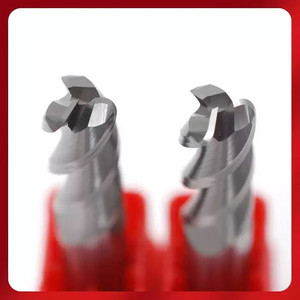 Fraise en bout spirale 4 cannelures personnalisée outils de CNC mèches de toupie fraise en bout en carbure outils de coupe - Product Image 4
