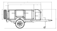 Remorque de camping tout-terrain Ecocampor aux normes australiennes, mini-remorques de camping pour le camping