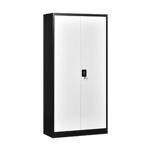 Armario de almacenamiento de Metal puertas bloqueables y estantes ajustables gran armario de acero para garaje, despensa de cocina, oficina y <span class=keywords><strong>lavadero</strong></span> - Product Image 4
