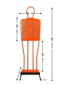 Mannequins d'entraînement de football de haute qualité, mannequin de défenseur de football réglable pour les exercices des jeunes et des adultes, équipement d'entraînement - Product Image 6