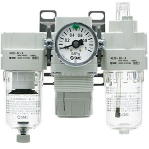 SMC AC40-04DG-A AC10-AC40-A serisi hava kombinasyonu: hava filtresi + regülatörü + yağlayıcı - Product Image 1