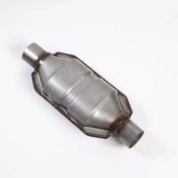 Convertisseur catalytique universel YF Auto de 2,5 pouces à haut débit, normes Euro V OBD1/2, système d'échappement en acier inoxydable