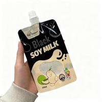 Pochette souple personnalisée avec bec verseur pour liquides, idéale pour le stockage du lait de soja et des boissons laitières