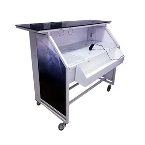 Hot sale folding movable small kitchen bar counter with wheel sale