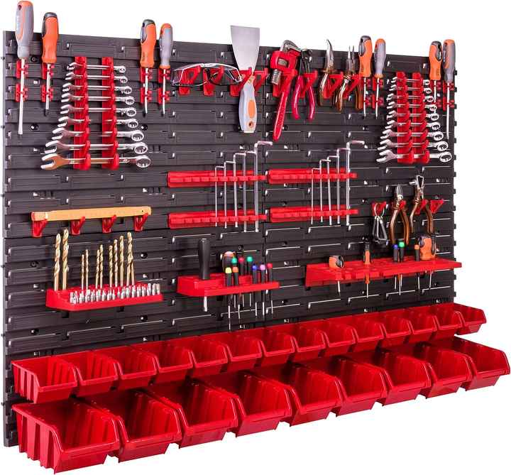 Storage System Wall Shelf 1152x780mm,23 Boxes Stacking Boxes Storage