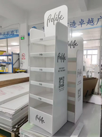 Présentoir de sol en PVC portable et réutilisable, prêt à l'emploi, démontable, personnalisé, pour la vente en gros en usine, idéal pour les salons professionnels et les événements promotionnels