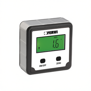 Niveau numérique carré Fervi avec affichage et bouton zéro pour une mesure de précision - Product Image 2