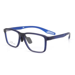 Gafas ultraligeras con montura completa cuadrada Tr90 para ciclismo y correr, color azul 25504 - Product Image 1