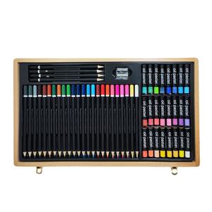 Kit d'art <span class=keywords><strong>en</strong></span> bois de haute qualité GF, 109 pièces, pour enfants, avec crayons de couleur, pastels à l'huile, crayons à dessin, ensembles d'art <span class=keywords><strong>en</strong></span> bois pour la peinture - Product Image 4