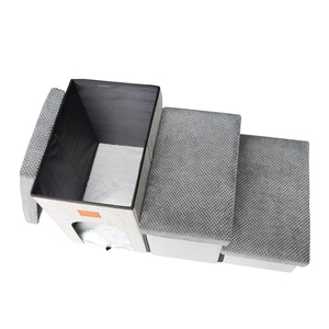 Produits <span class=keywords><strong>pour</strong></span> animaux de compagnie de haute qualité meubles pliable <span class=keywords><strong>chien</strong></span> <span class=keywords><strong>maison</strong></span> 3 marches <span class=keywords><strong>chien</strong></span> escalier <span class=keywords><strong>rampe</strong></span> avec grand espace de rangement <span class=keywords><strong>pour</strong></span> lits hauts ou canapé - Product Image 3