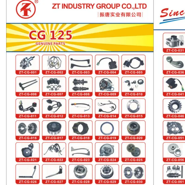 Motorrad CG125 Teil Hochwertige Ersatzteile Großhandel
