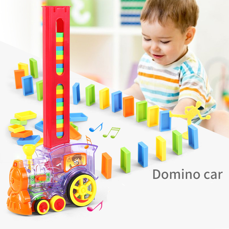 Automatic Licensing Small Train Puzzle Children