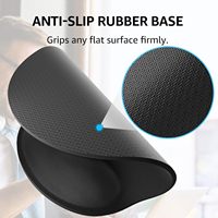 Tapis de souris ergonomique en mousse à mémoire de forme personnalisé repose-poignet pour clavier d'ordinateur tapis de souris Giming tapis de souris avec repose-poignet