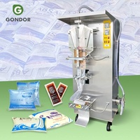 Machine de remplissage de liquides pour jus, bâtonnets glacés et bonbons glacés en sachet