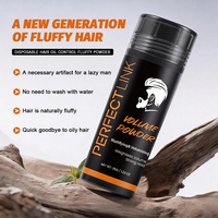 Poudre volumisante pour cheveux en marque privée pour homme, marque personnalisée, imperméable, blanche, mate, texture moelleuse, poudre coiffante pour cheveux