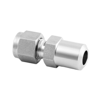 Raccord mâle haute pression NAI LOK en acier inoxydable 316 forgé, diamètre extérieur du tube 6-20 mm, filetage NPT 1/16 "-1/4", finition argentée