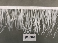 Tissu à coudre fait main ruban ruban plume frange garniture pour artisanat vêtements robe Costume chapeau accessoire fête maison mariage décor