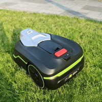 Tondeuse à gazon robotisée RTK de 600 m² sans fil, électrique, avec évitement d'obstacles par IA et contrôle par application pour jardins résidentiels