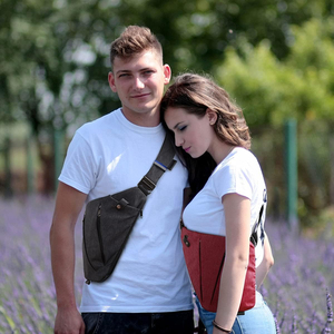 Bolso Bandolera de Nylon Ultrafino para <span class=keywords><strong>Hombre</strong></span>, Bolso Cruzado Deportivo Antirrobo con Diseño Ergonómico para Viajes y Gimnasio, Venta al Por Mayor OEM - Product Image 4