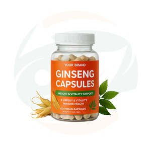 Melhor Preço em Suplementos Cápsulas de <span class=keywords><strong>Ginseng</strong></span> Extrato de Raiz de <span class=keywords><strong>Ginseng</strong></span> Panax Cápsulas Veganas para Energia, Performance e Foco - Product Image 1