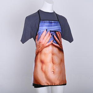KEFEI Logo personnalisé adulte <span class=keywords><strong>cuisine</strong></span> sans manches bavoir drôle imprimé dîner <span class=keywords><strong>cuisine</strong></span> cuisson <span class=keywords><strong>tablier</strong></span> de <span class=keywords><strong>cuisine</strong></span> créatif <span class=keywords><strong>Sexy</strong></span> pour les hommes - Product Image 3