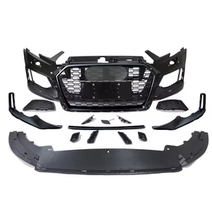 Nhà Máy Giá A3 S3 nâng cấp RS3 front bumper <span class=keywords><strong>Kit</strong></span> A3 Bộ dụng cụ cơ thể với tổ ong lưới tản nhiệt cho Audi A3 S3 8v5 2017 2018 2019 2020 - Product Image 2