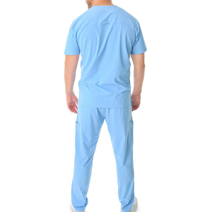 Venta al por mayor Fabricante Traje médico Bolsillo Enfermería General Scrub Hombres Doctor Uniforme Conjuntos Médicos Trajes para hombres Hombre - Product Image 3