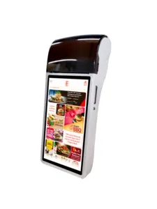 Mobiele Android Pos Apparaat Touch Screen Handheld Pos 58Mm Thermische Printer 5 Inch 3G Wifi Barcode Punt Van verkoop Systeem