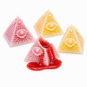 Caramelos <span class=keywords><strong>de</strong></span> cera con forma <span class=keywords><strong>de</strong></span> pirámide del Antiguo Egipto, rellenos <span class=keywords><strong>de</strong></span> mermelada líquida, <span class=keywords><strong>dulces</strong></span> novedosos con temática <span class=keywords><strong>de</strong></span> fantasía, regalo, venta al por mayor, proveedor a granel - Product Image 1