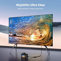 UGREEN Mini HDMI a HDMI Adaptador 4K 60Hz Alta velocidad Mini HDMI 2,0 Cable adaptador macho a hembra para Raspberry Pi 4