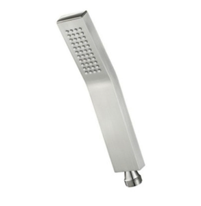 ฝักบัวแรงดันสูงแบบมือถือ DFSH1222 ฝักบัวทองแดงขัดเงาแบบโค้งสี่เหลี่ยมพร้อมสายยาง - Product Image 2