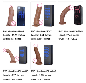 FAAK-G310 20cm Long Big Lifelike Silicone Strapon <b>Dildo</b> Penis with Strap on Sex Toys for Women Ladies - Product Image 6