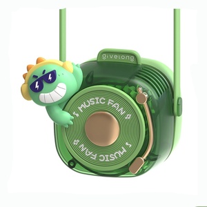 พัดลมคล้องคอรูปเป็ดน่ารัก พกพาสะดวก ไร้ใบพัด - Product Image 1